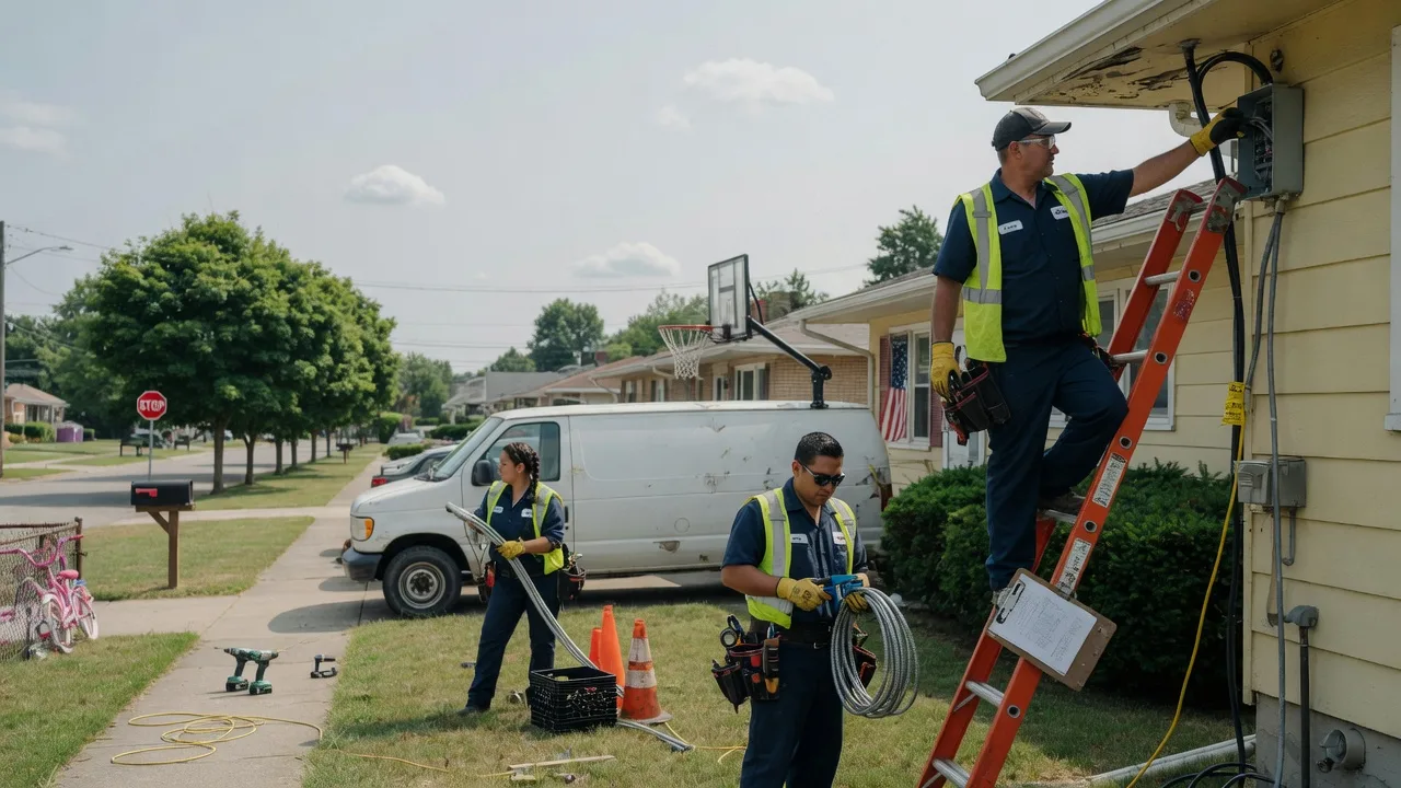 Licensed Electrician in Hundred, WV near me